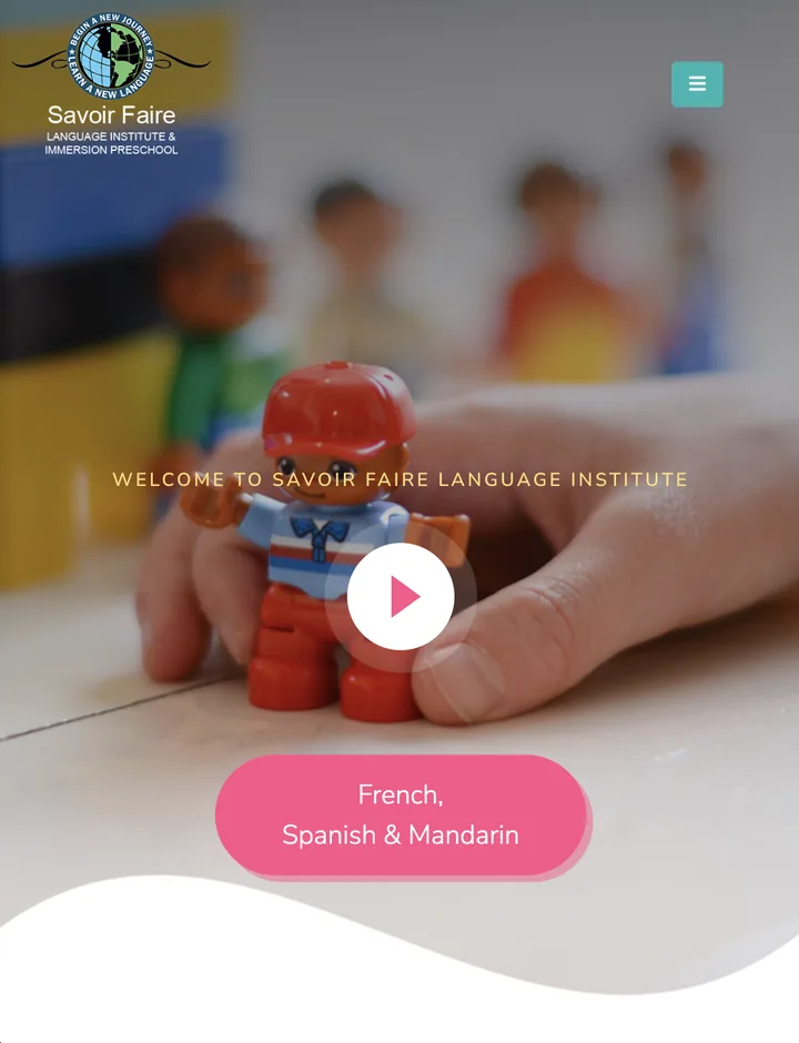 Savoir Faire Language Institute mobile site