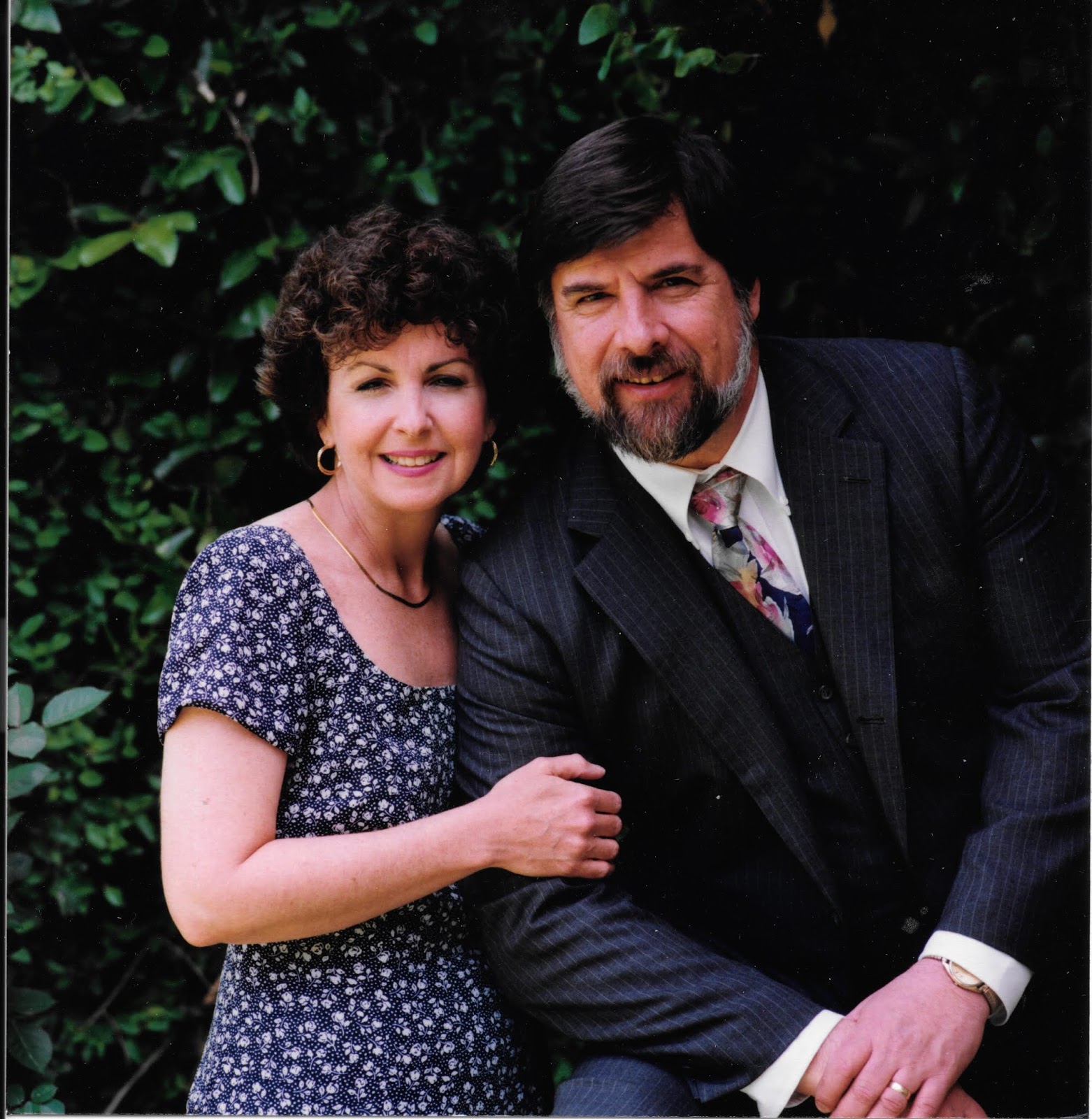 Judy and Dennis Helfand photographed in April 1994